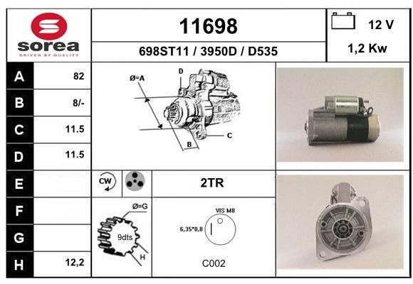 EAI Starteris 11698