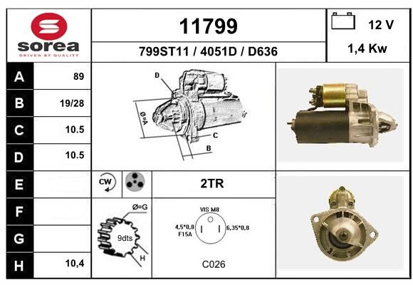 EAI Starteris 11799