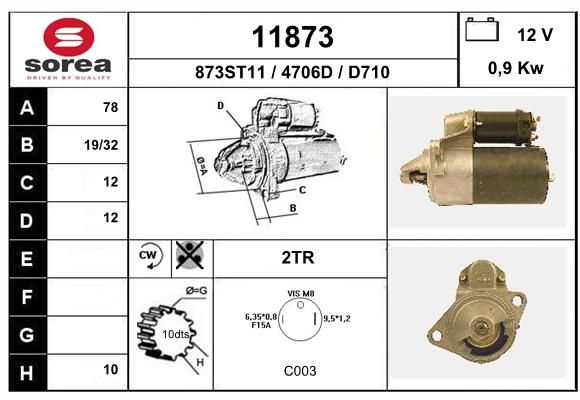 EAI Стартер 11873