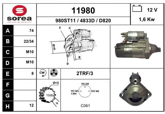 EAI Starteris 11980