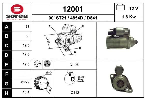 EAI Starteris 12001