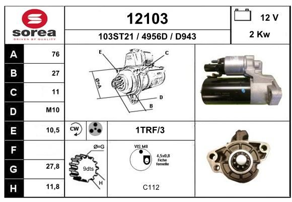 EAI Starteris 12103