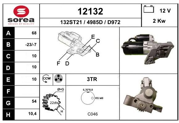 EAI Starteris 12132