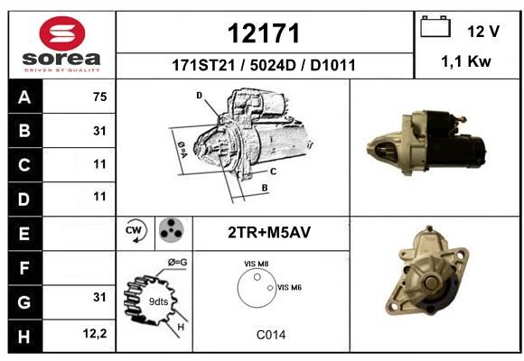 EAI Starteris 12171