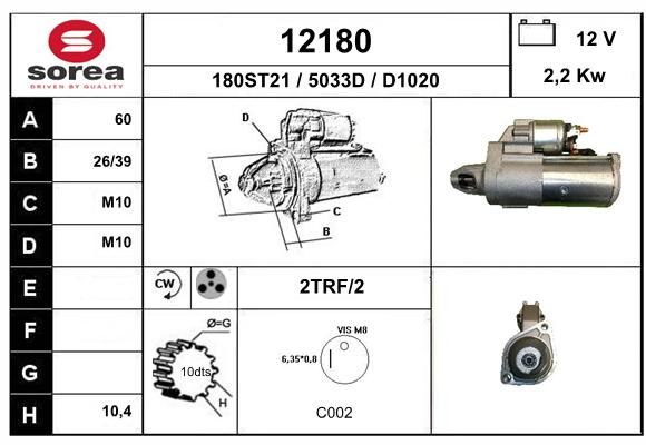 EAI Starteris 12180