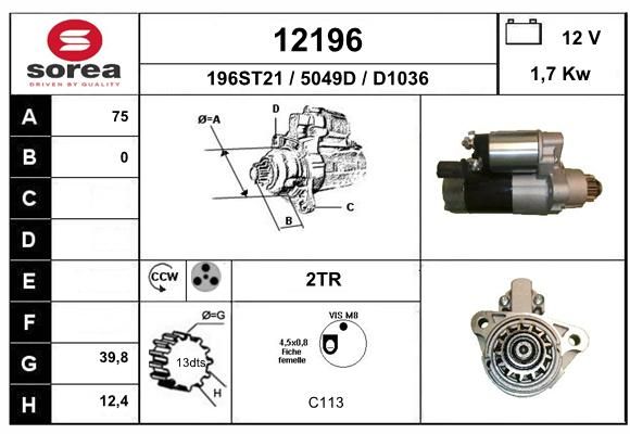 EAI Starteris 12196