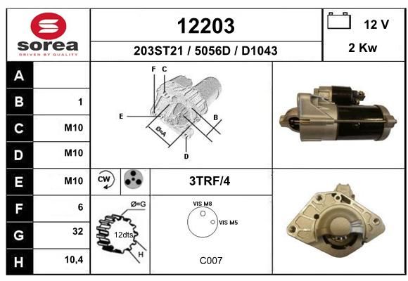 EAI Starteris 12203