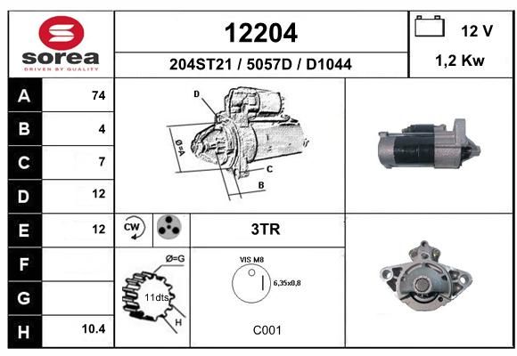 EAI Starteris 12204