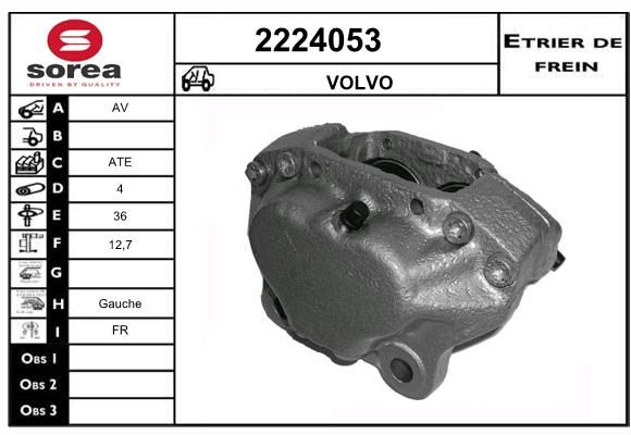 EAI Bremžu suports 2224053