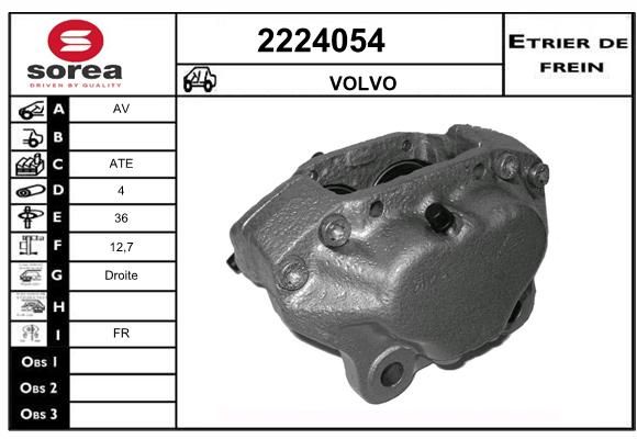 EAI Bremžu suports 2224054