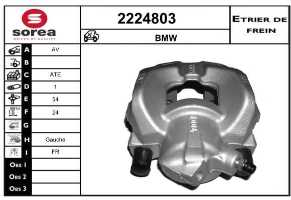 EAI Bremžu suports 2224803