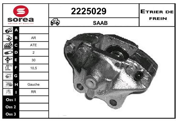 EAI Bremžu suports 2225029