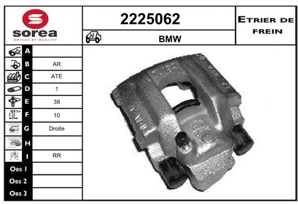 EAI Bremžu suports 2225062