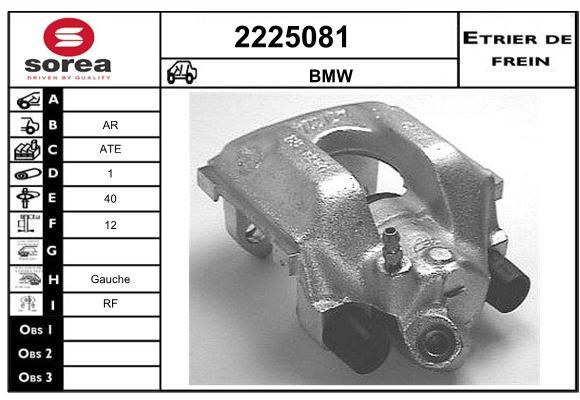 EAI Bremžu suports 2225081