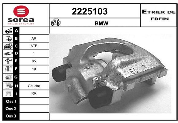 EAI Bremžu suports 2225103