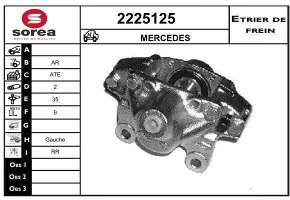 EAI Bremžu suports 2225125