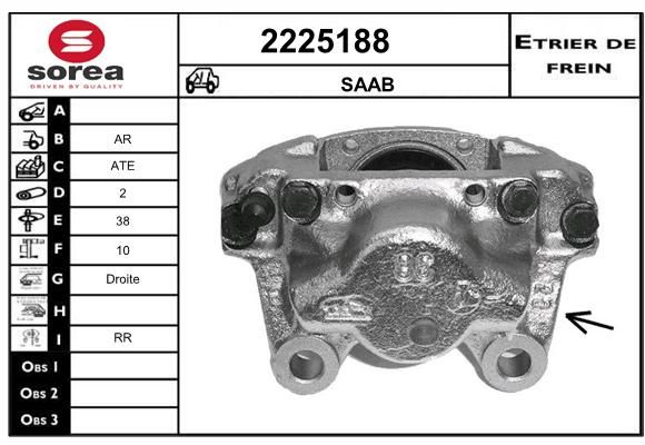 EAI Bremžu suports 2225188