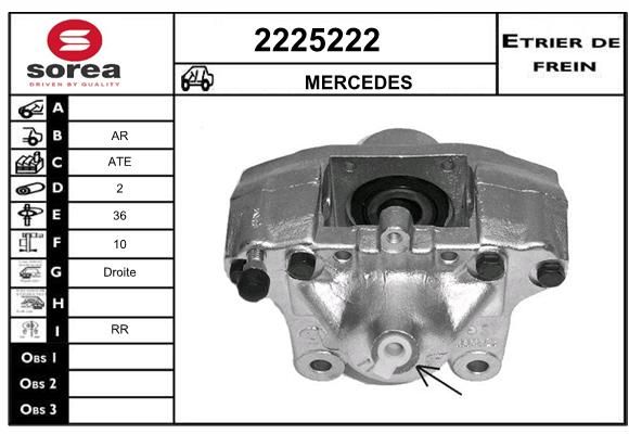 EAI Bremžu suports 2225222