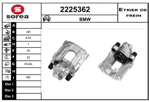 EAI Bremžu suports 2225362