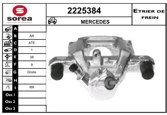 EAI Bremžu suports 2225384