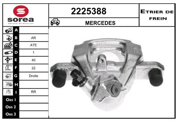 EAI Bremžu suports 2225388