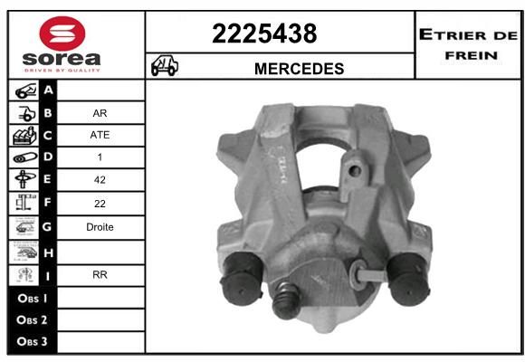 EAI Bremžu suports 2225438