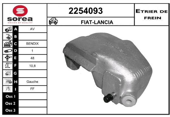 EAI Bremžu suports 2254093