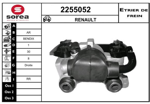 EAI Bremžu suports 2255052