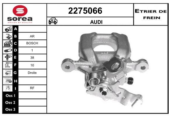 EAI Bremžu suports 2275066