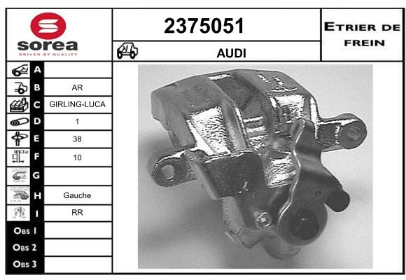 EAI Bremžu suports 2375051