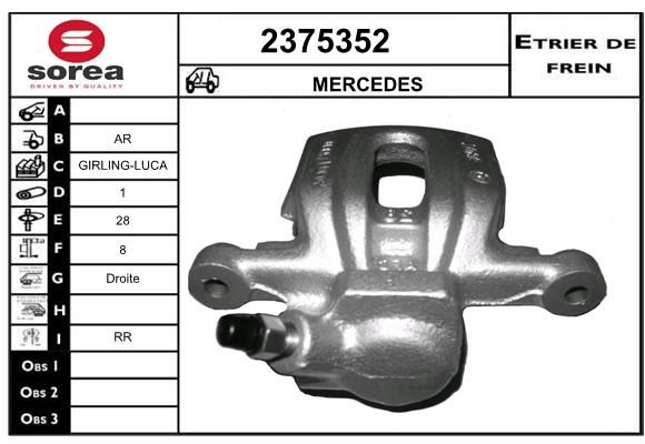 EAI Bremžu suports 2375352