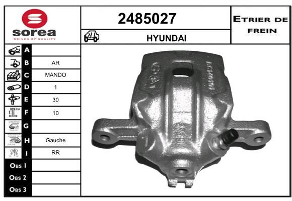 EAI Bremžu suports 2485027