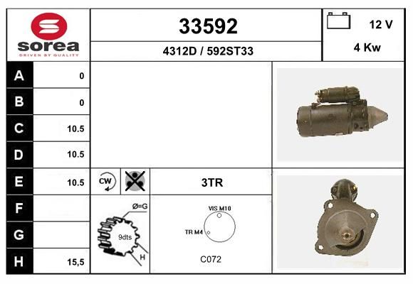 EAI Стартер 33592