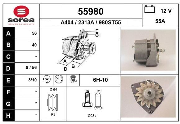 EAI Ģenerators 55980