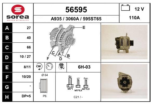 EAI Ģenerators 56595