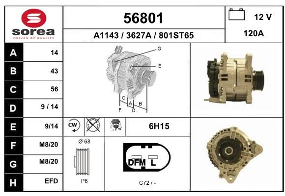 EAI Ģenerators 56801
