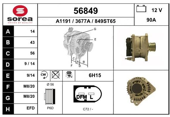 EAI Ģenerators 56849