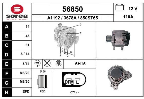 EAI Ģenerators 56850