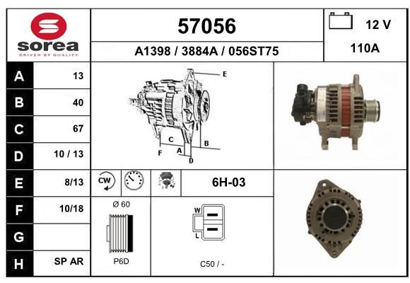 EAI Ģenerators 57056