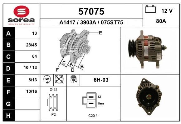 EAI Ģenerators 57075