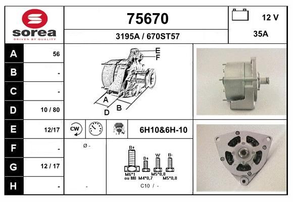 EAI Ģenerators 75670