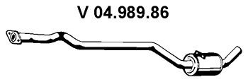 EBERSPÄCHER Предглушитель выхлопных газов 04.989.86