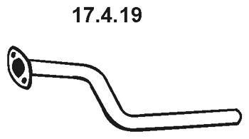 EBERSPÄCHER Труба выхлопного газа 17.4.19