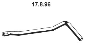 EBERSPÄCHER Izplūdes caurule 17.8.96