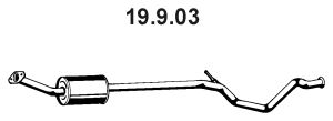 EBERSPÄCHER Средний глушитель выхлопных газов 19.9.03