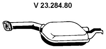 EBERSPÄCHER Vidējais izpl. gāzu trokšņa slāpētājs 23.284.80