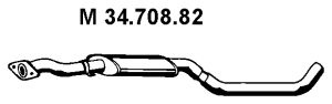 EBERSPÄCHER Средний глушитель выхлопных газов 34.708.82