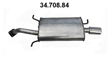 EBERSPÄCHER Izplūdes gāzu trokšņa slāpētājs (pēdējais) 34.708.84