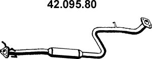 EBERSPÄCHER Vidējais izpl. gāzu trokšņa slāpētājs 42.095.80