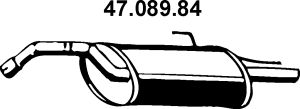 EBERSPÄCHER Izplūdes gāzu trokšņa slāpētājs (pēdējais) 47.089.84